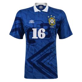 Camisa Seleção Brasileira II 1991/93 nº 16 – acervo Romário