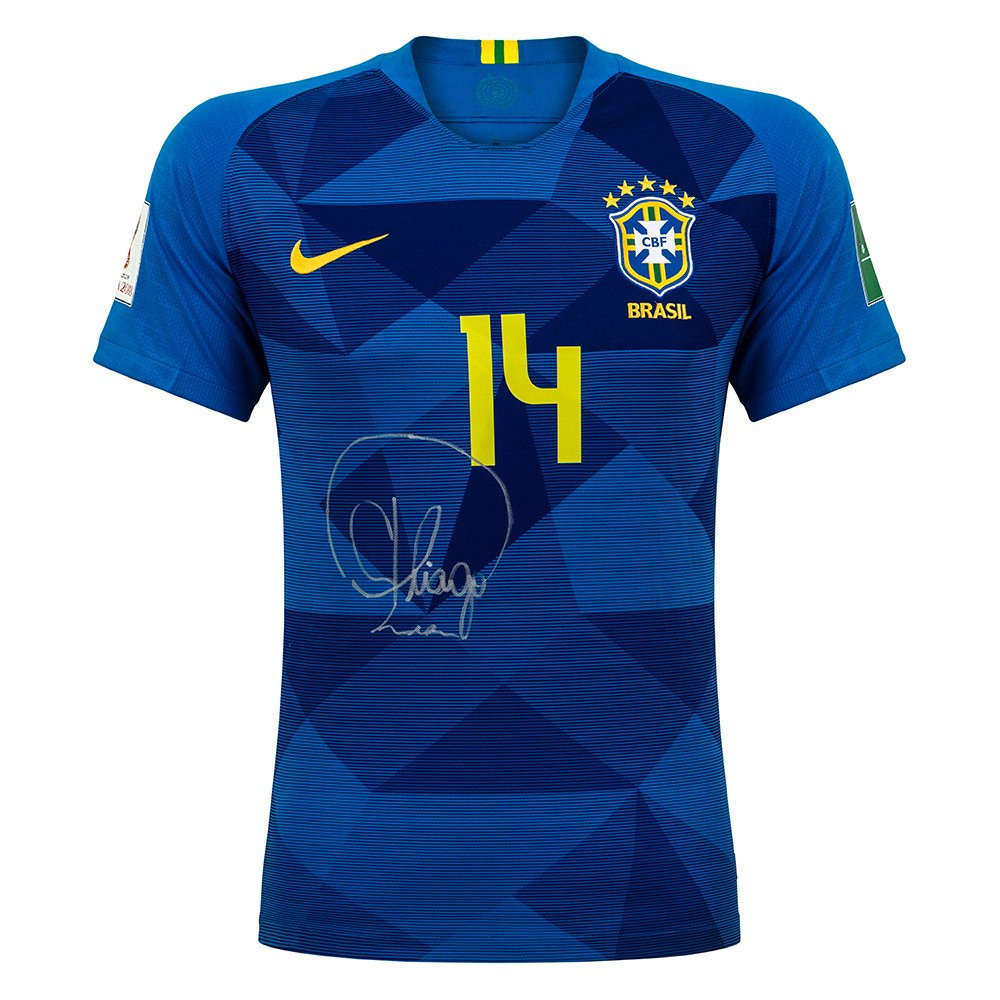 Camisa Thiago Silva – Copa 2018 - Autografada