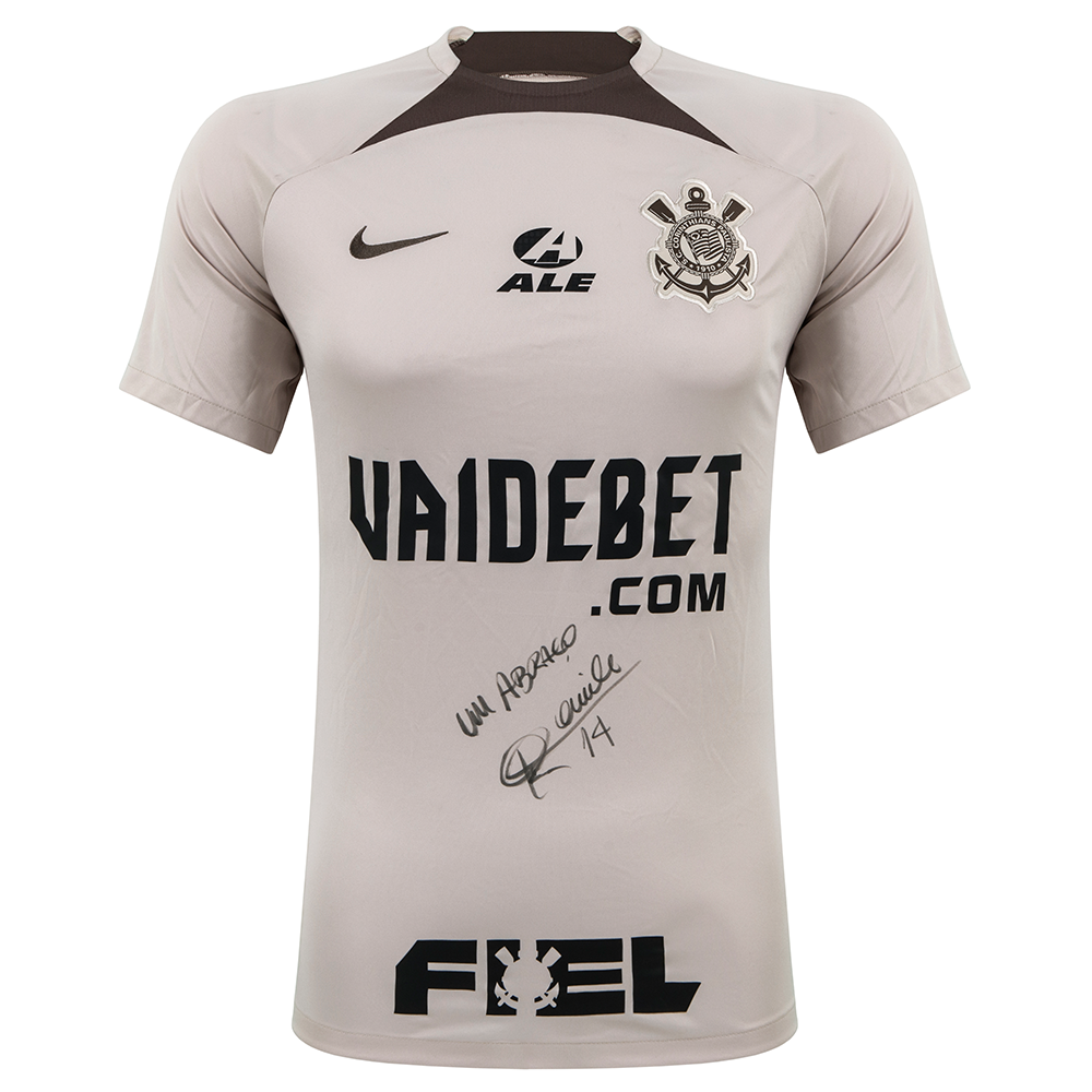 Camisa Corinthians Treino 2024 - Raniele - Autografada