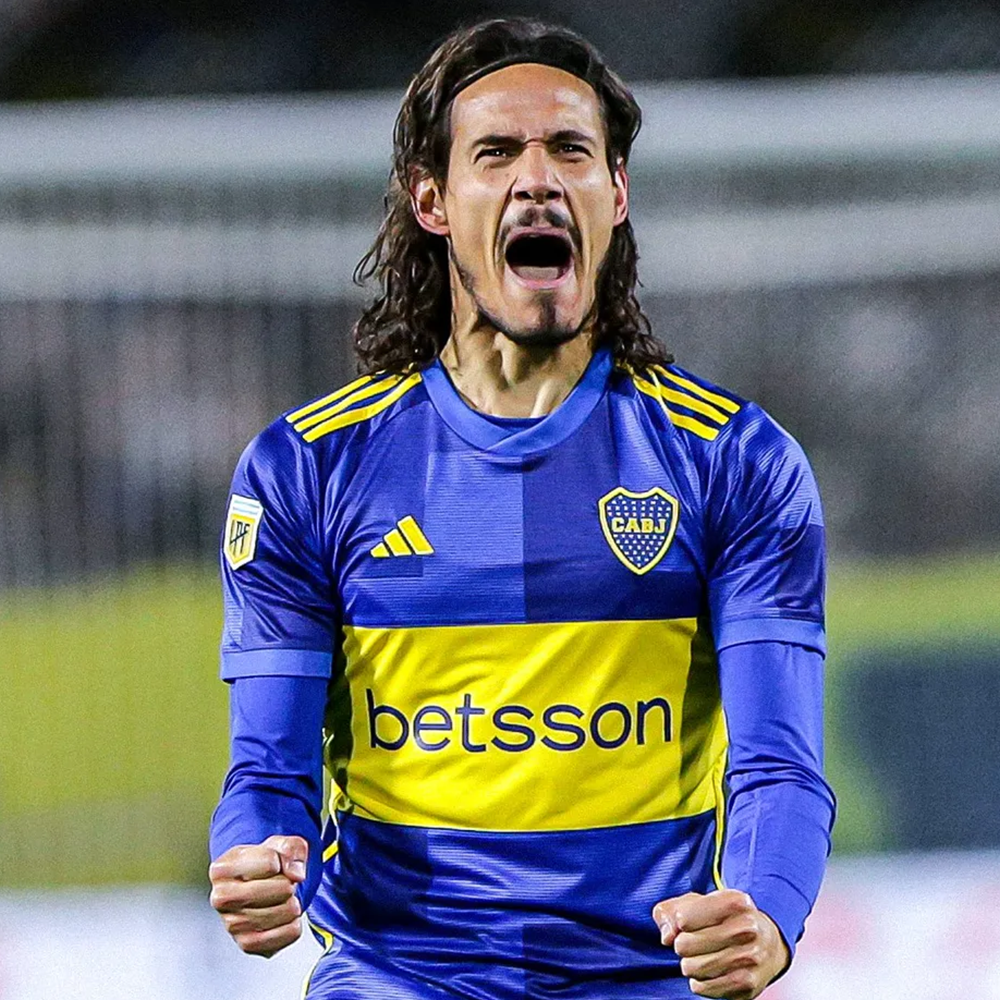 Camisa Cavani - Boca Juniors 3 x 1 Platense - Copa da Liga Argentina 2023