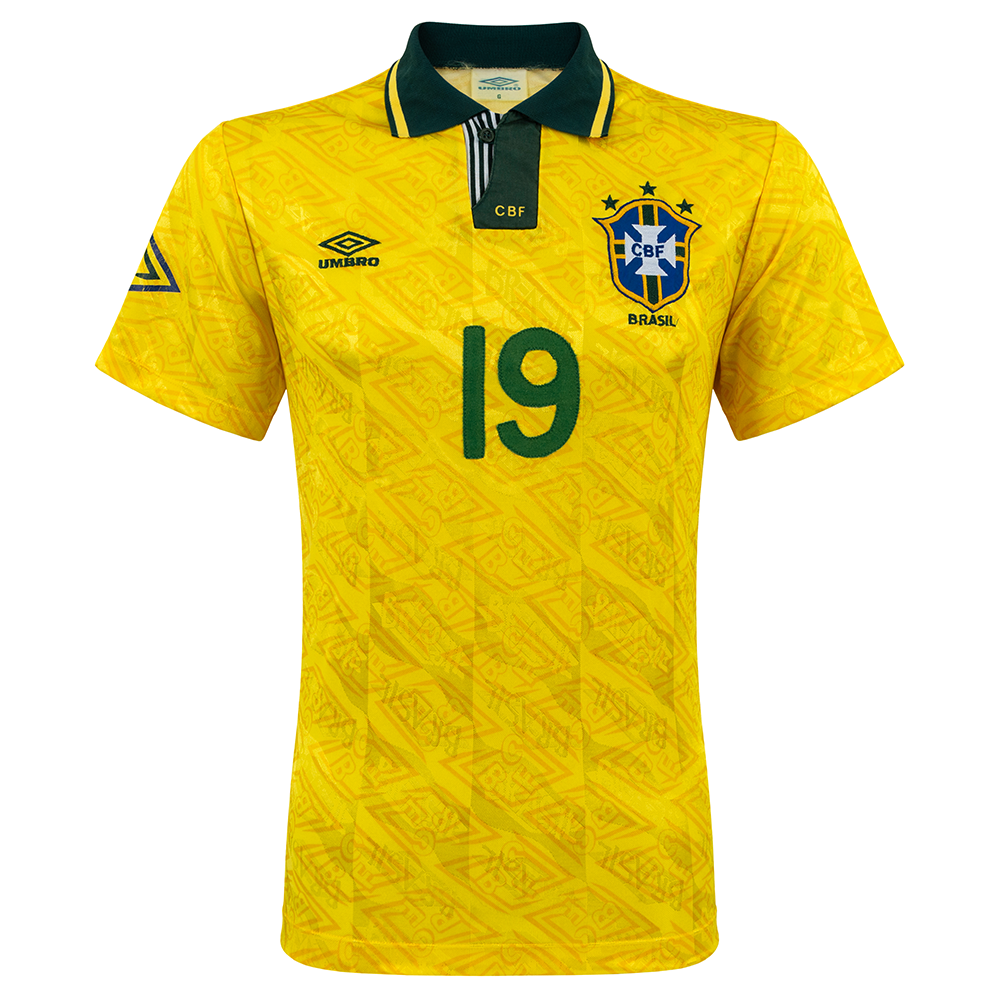 Camisa Muller - Brasil 1993 - Acervo Romário 