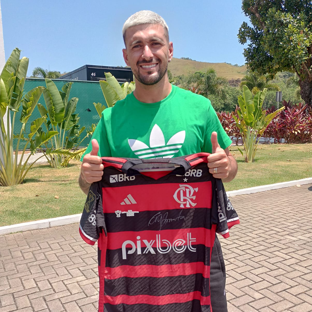 Camisa Arrascaeta - Atlético MG 0 x 1 Flamengo - Final Copa do Brasil 2024