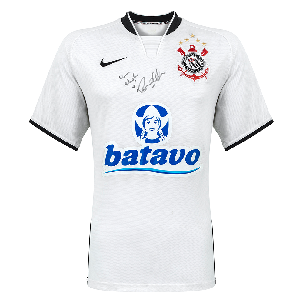 Camisa Corinthians 2009 – Ronaldo - Autografada
