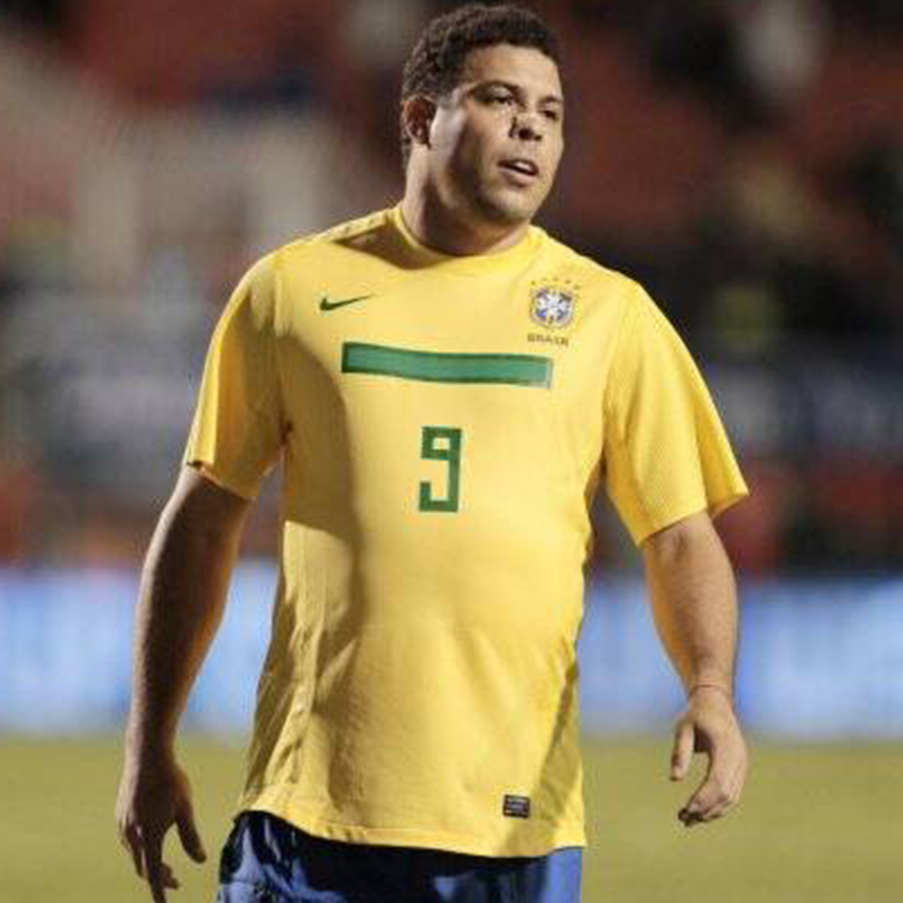 Camisa Brasil 2011- Ronaldo - Autografada