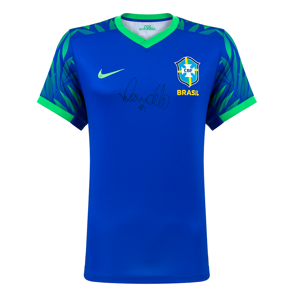 Camisa Brasil 2024- Ronaldo - Autografada