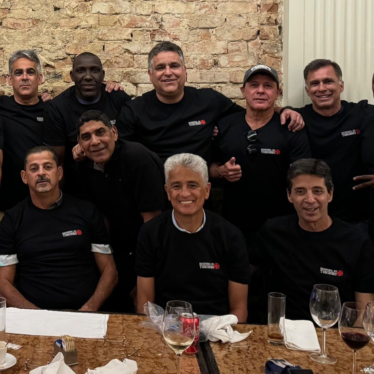 Almoço com Ídolos do Vasco + Camisa Oficial 2026 | Resenha do Toninho