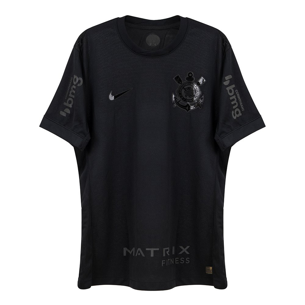 Camisa Corinthians II ALL BLACK 2024/25- Perfomance