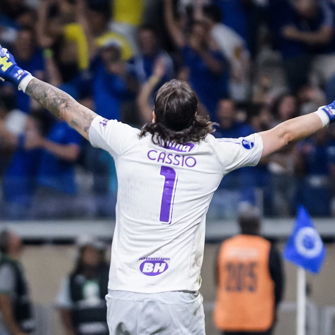 Camisa Cássio - Cruzeiro x Boca Juniors - dedicatória + vídeo mensagem