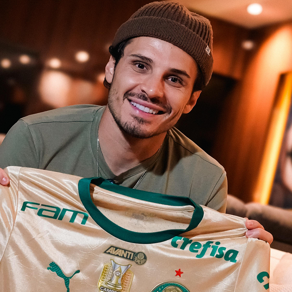 Camisa hat-trick Raphael Veiga - Juventude x Palmeiras + entrega presencial 