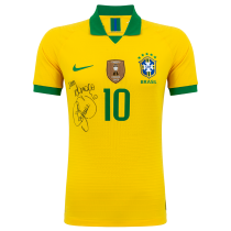 Camisa Brasil 2019 – Neymar - Autografada  