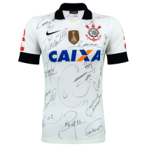 Camisa Corinthians 2013 autografada elenco  