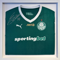 Camisa Palmeiras 2025 – ESTEVÃO - Autografada - Emoldurada