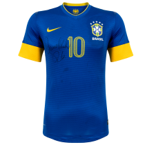 Camisa Brasil II 2012/13 – Ronaldinho - Autografada
