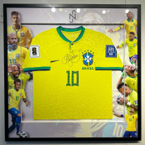 Camisa Brasil- Neymar - Autografada - Emoldurada