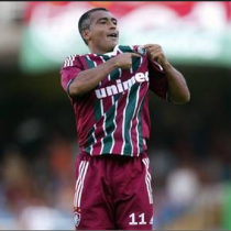 Camisa Fluminense 2009 Home com dedicatória do Romário