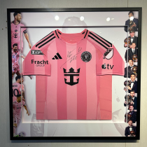 Camisa Messi do Inter Miami - Autografada - Emoldurada