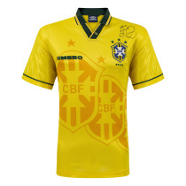 Camisa Seleção Brasileira I 1993/94 autografada pelo Romário