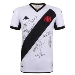 Camisa Vasco da Gama II - autografada - 9 ídolos