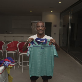 Camisa Barcelona 1993/94 - Romário - Autografada