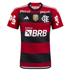 Camisa I Flamengo  2023 - David Luiz - Brasileiro 2023