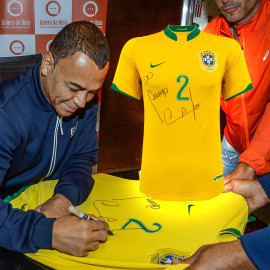 Camisa Brasil I 2006 - Cafu - Autografada