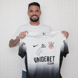 Camisa Corinthians I 2024 - Raniele - Autografada