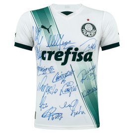 Camisa Palmeiras II 2023/24 - Autografada - Abel Ferreira e elenco