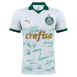 Camisa Palmeiras II 2024 - Autografada - Abel Ferreira e elenco