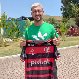 Camisa Arrascaeta - Atlético MG 0 x 1 Flamengo - Final Copa do Brasil 2024
