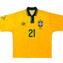 Camisa Viola - Seleção Brasileira 1992/93 - Original de jogo