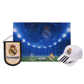 Kit Kaká - Real Madrid - Boné + Bandeira + Flâmula