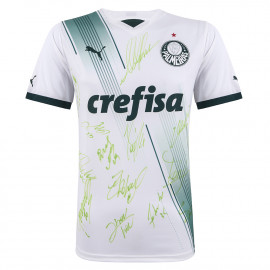 Camisa Palmeiras II 2023 - Autografada - Abel Ferreira e elenco