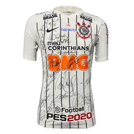 Camisa I Corinthians 2019 - Vagner Love - Autografada elenco